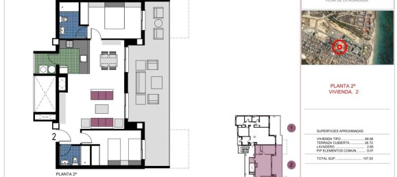 2 bedrooms Apartment in Mil Palmeras, Spain No. 9706 12