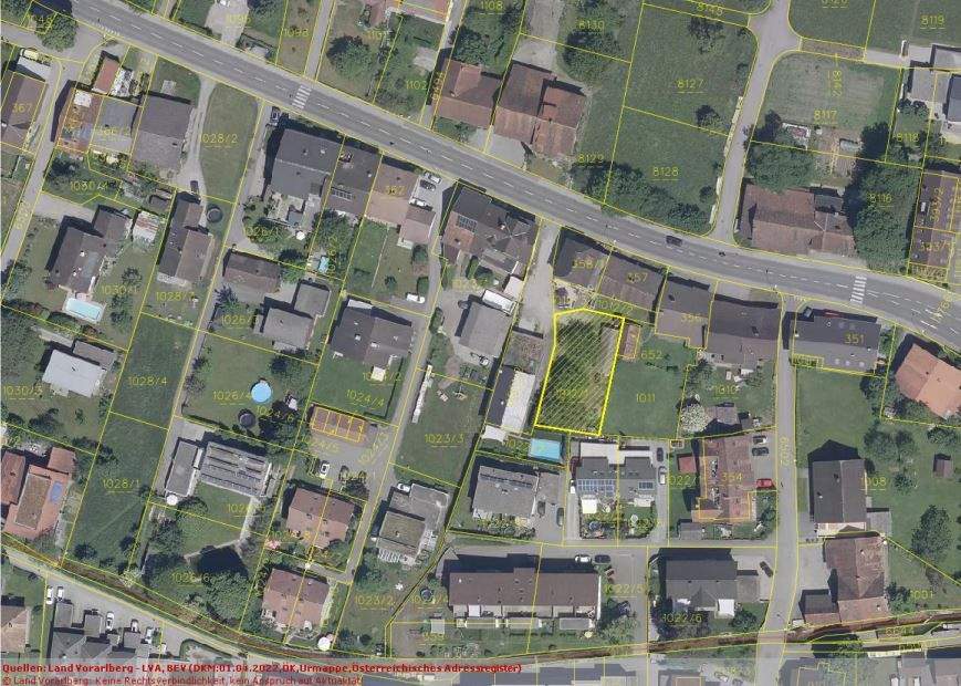Terreno en Rankweil, Austria No. 102753
