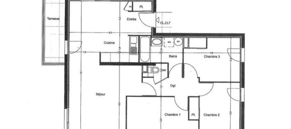 3 Schlafzimmer Wohnung in Saint-Etienne, France, Nr. 304052 14