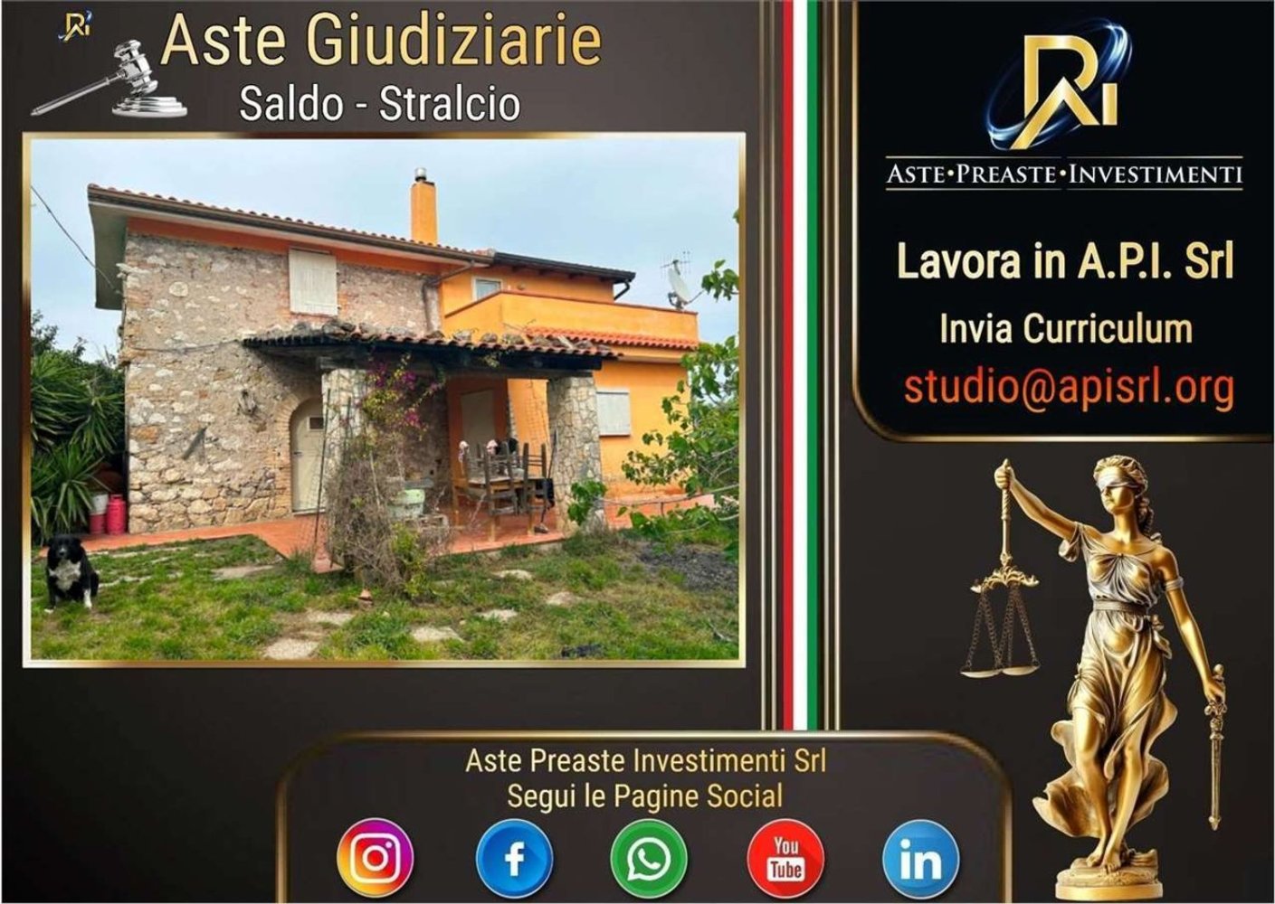 4 rooms Apartment in Minturno, Italy No. 222419