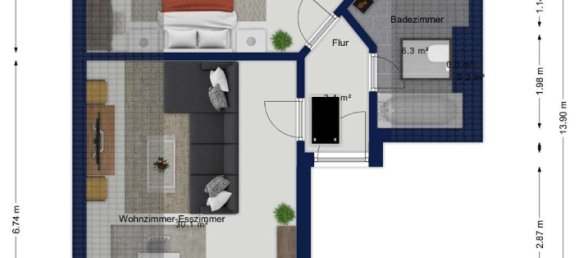 1 bedroom Apartment in Baden-Wurttemberg, Germany No. 91120 10