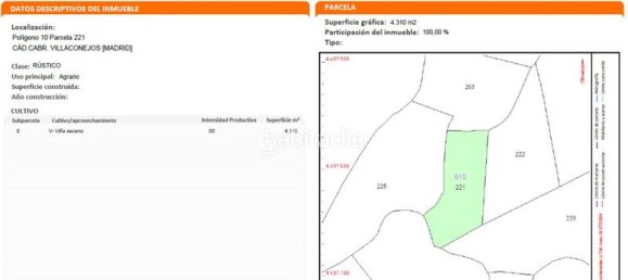 Grundstück in Madrid, Spain 4310m², Nr. 172342 3