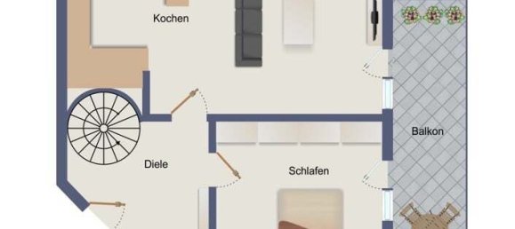 4-salle Appartement à Aschaffenburg, Germany No. 317339 21