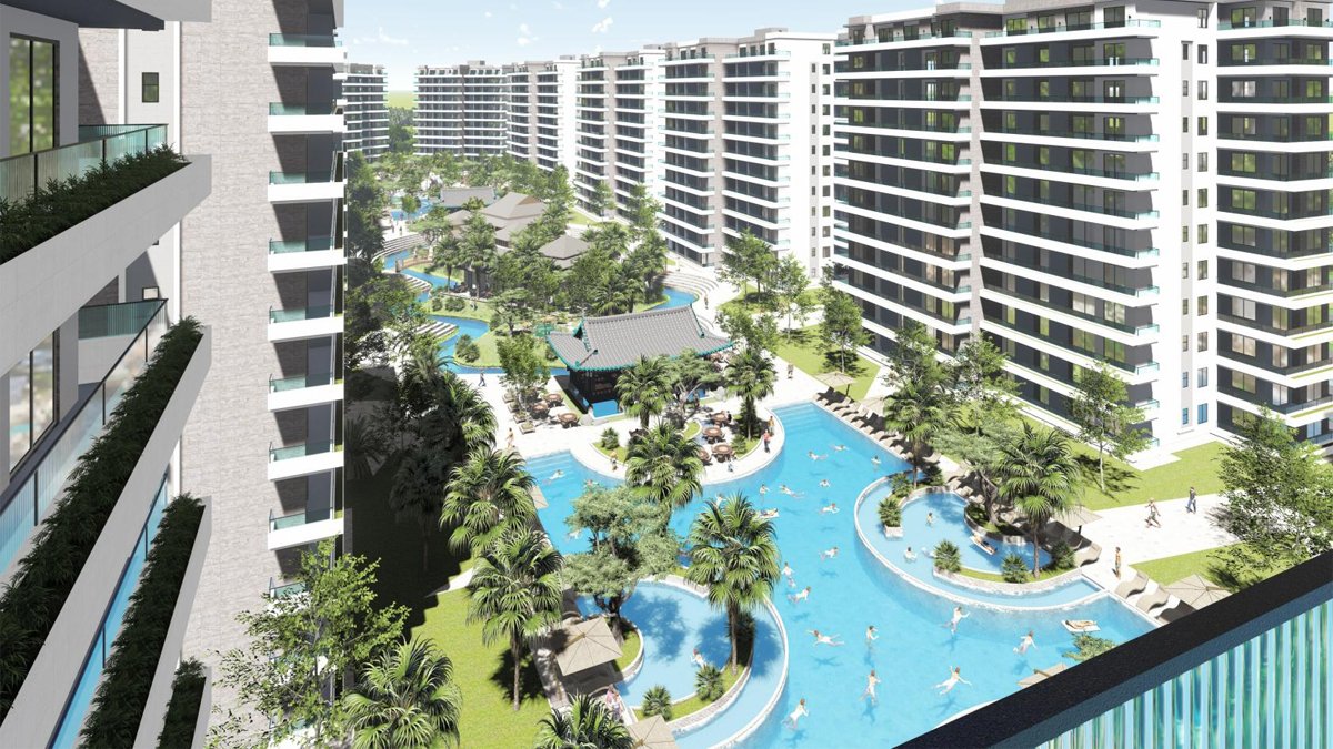 1 غرف نوم شقة في Iskele, Northern Cyprus رقم 13814