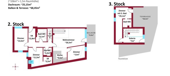 Квартира с 5 комнатами в Мёдлинг, Австрия № 136561 38