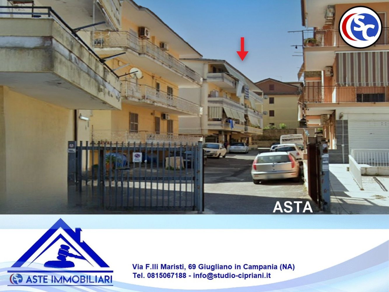2 rooms Apartment in Villaricca, Italy No. 14142