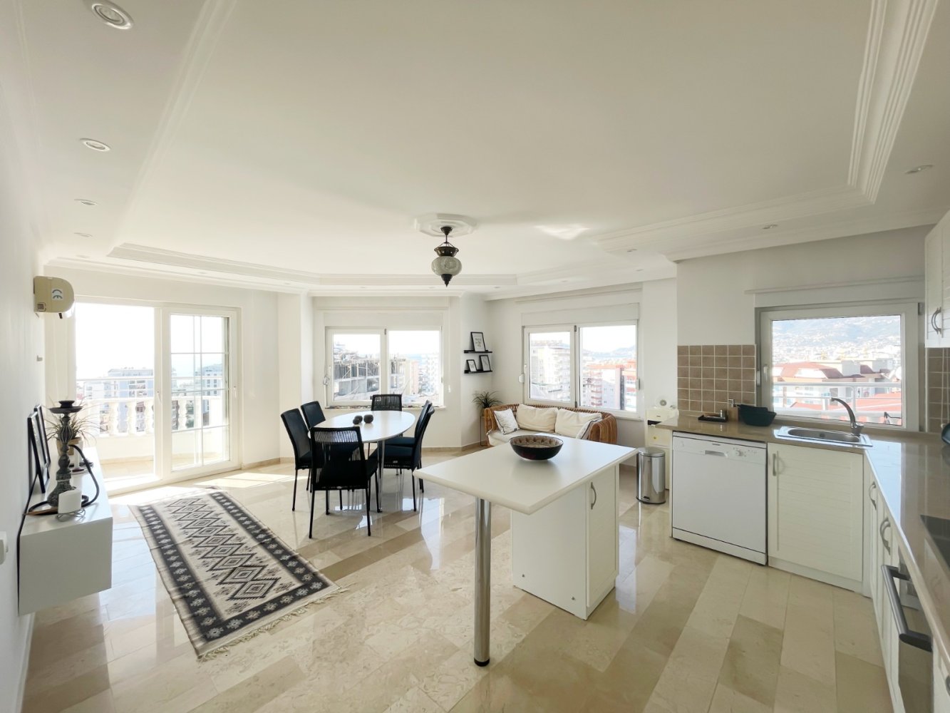 Пентхаус с 5 комнатами в Тосмур, Турция № 44015