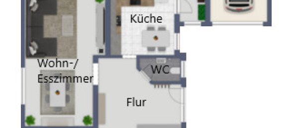 Бунгало с 4 комнатами в Эмсланд, Германия № 125777 3