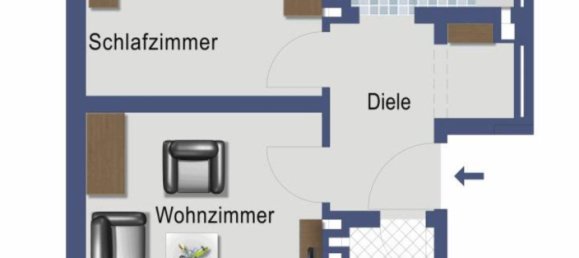 1 bedroom Apartment in Dusseldorf, Germany No. 242485 4