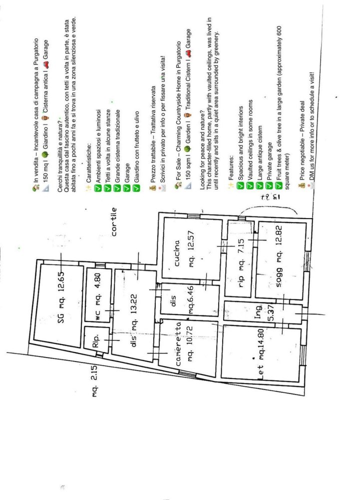 6 rooms House in Custonaci, Italy No. 267949