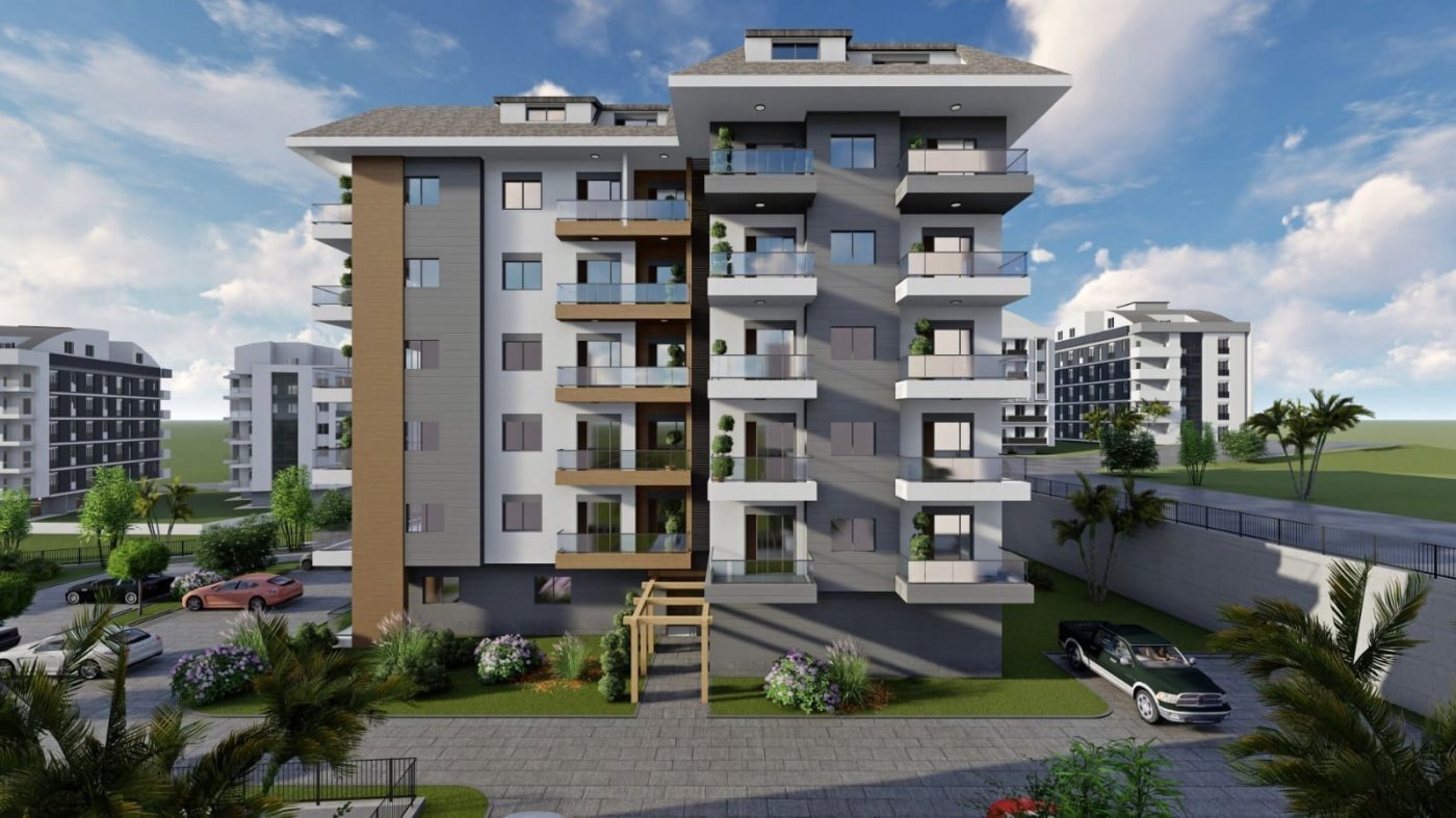 Квартира 3+1 в Оба, Турция № 7075