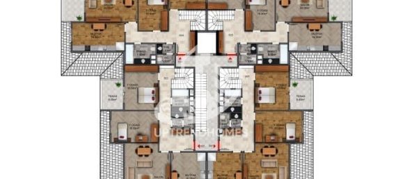 Apartamento de 3+1 en Oba, Turkey No. 7075 10