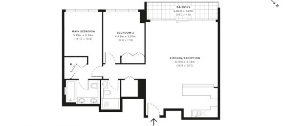 2 Schlafzimmer Wohnung in Dubai Creek Harbour (The Lagoons), UAE, Nr. 4405 13