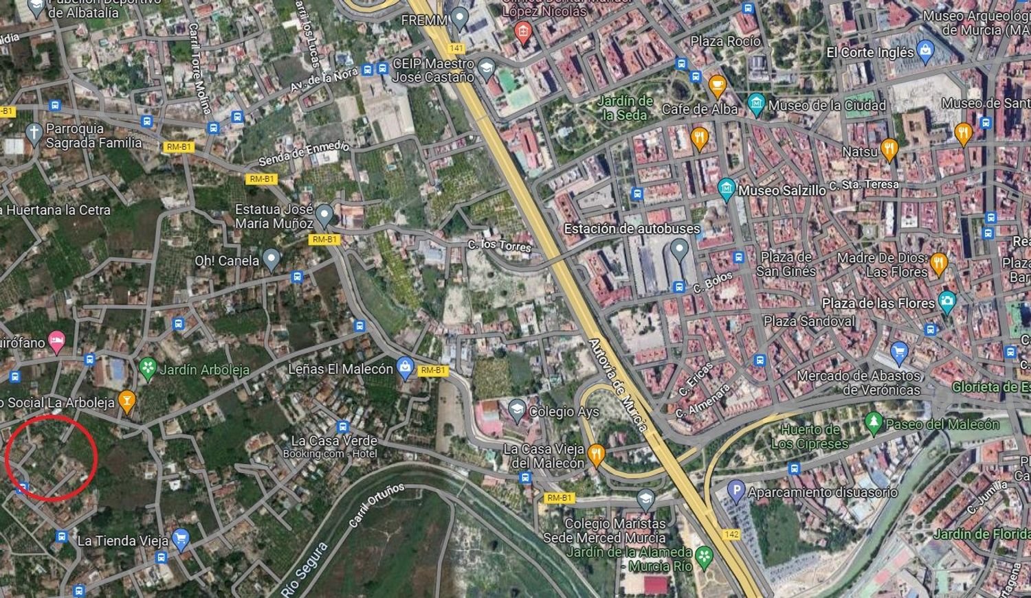 Земельный участок в Мурсия, Испания № 162049