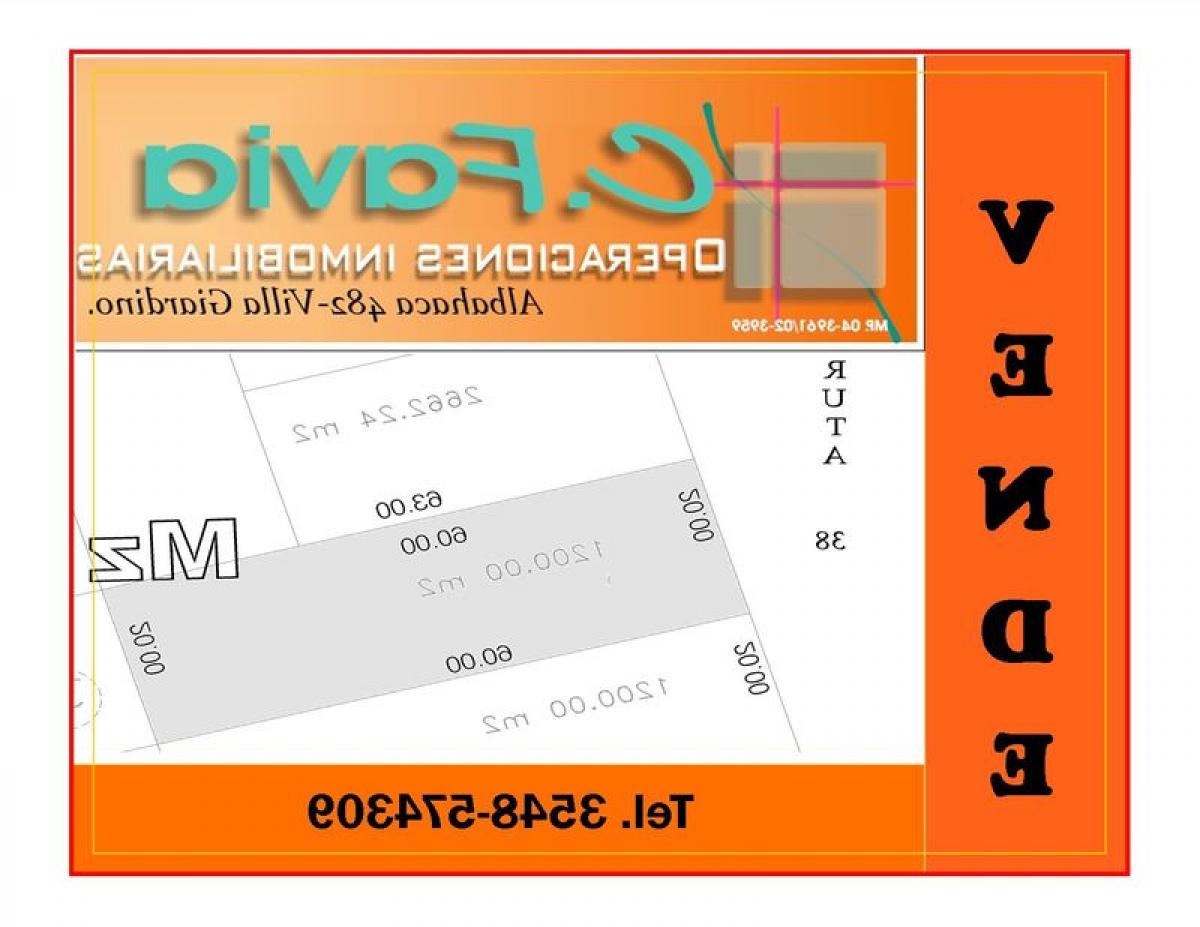 Grundstück in Cordoba, Argentina, Nr. 44800