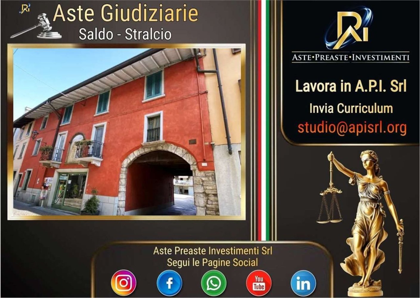 2 rooms Apartment in Verdello, Italy No. 298943