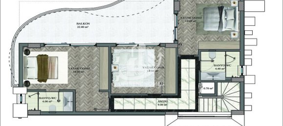 Villa 4+1 in Oba, Turkey, Nr. 3617 4