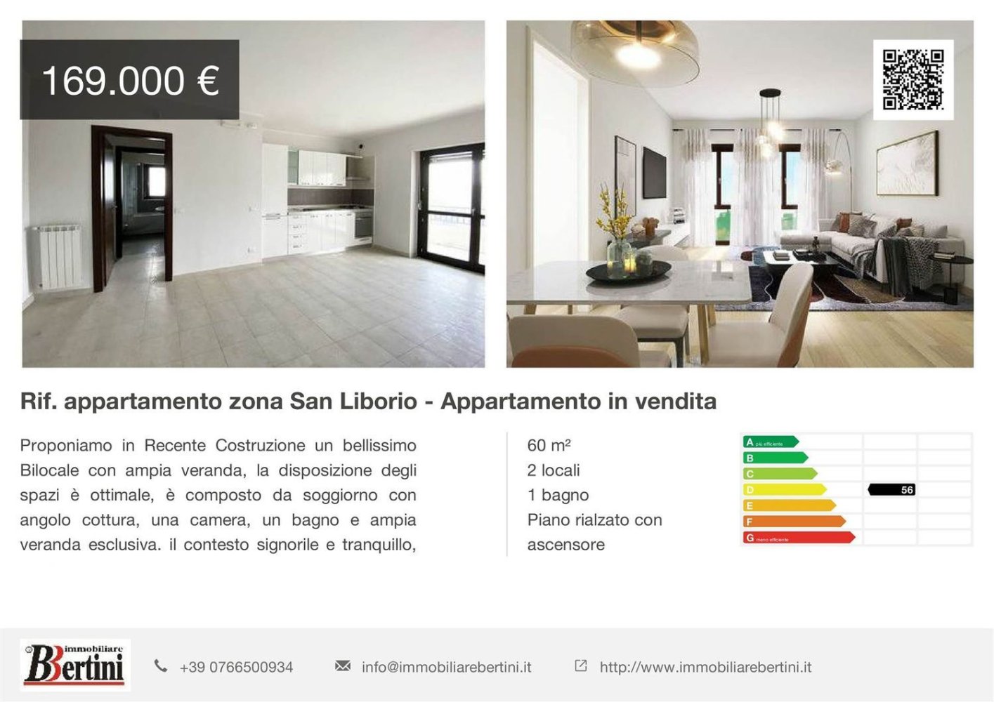 2 rooms Apartment in Civitavecchia, Italy No. 30441