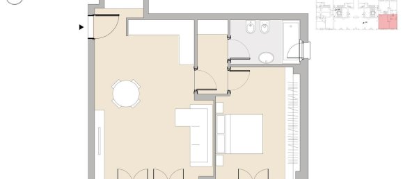 2 rooms Apartment in Civitavecchia, Italy No. 30441 4