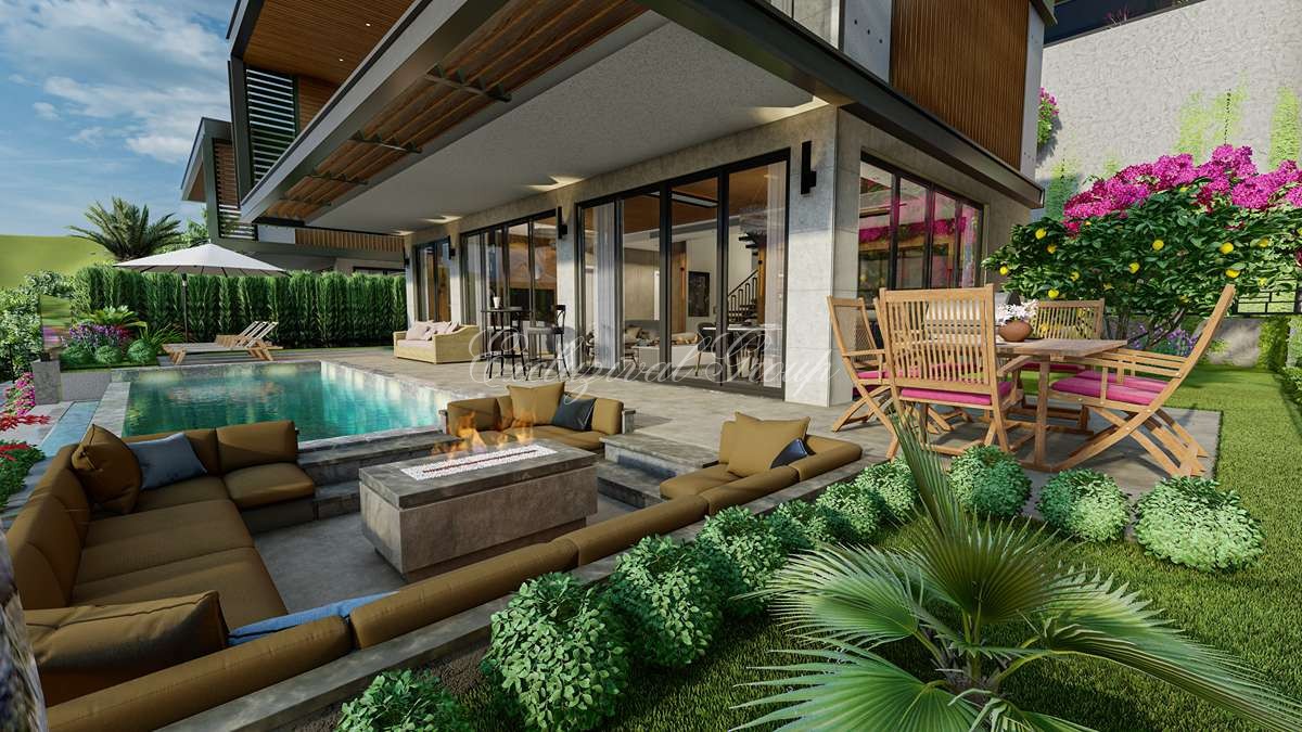 Villa 4+5 em Alanya, Turkey N.º 32813