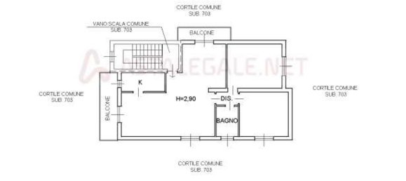 Apartamento de 4 habitaciónes en Mairago, Italy No. 308311 13
