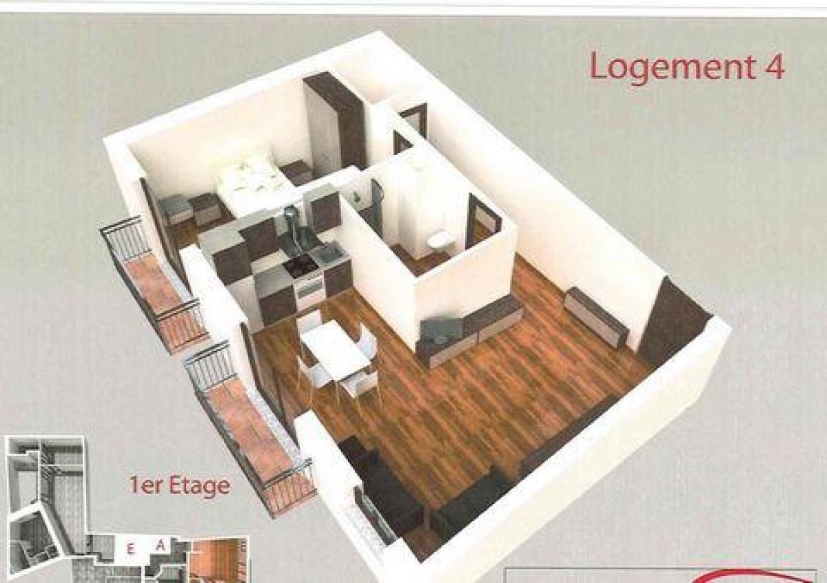 Студия в кондо  в Канны, Франция № 14481