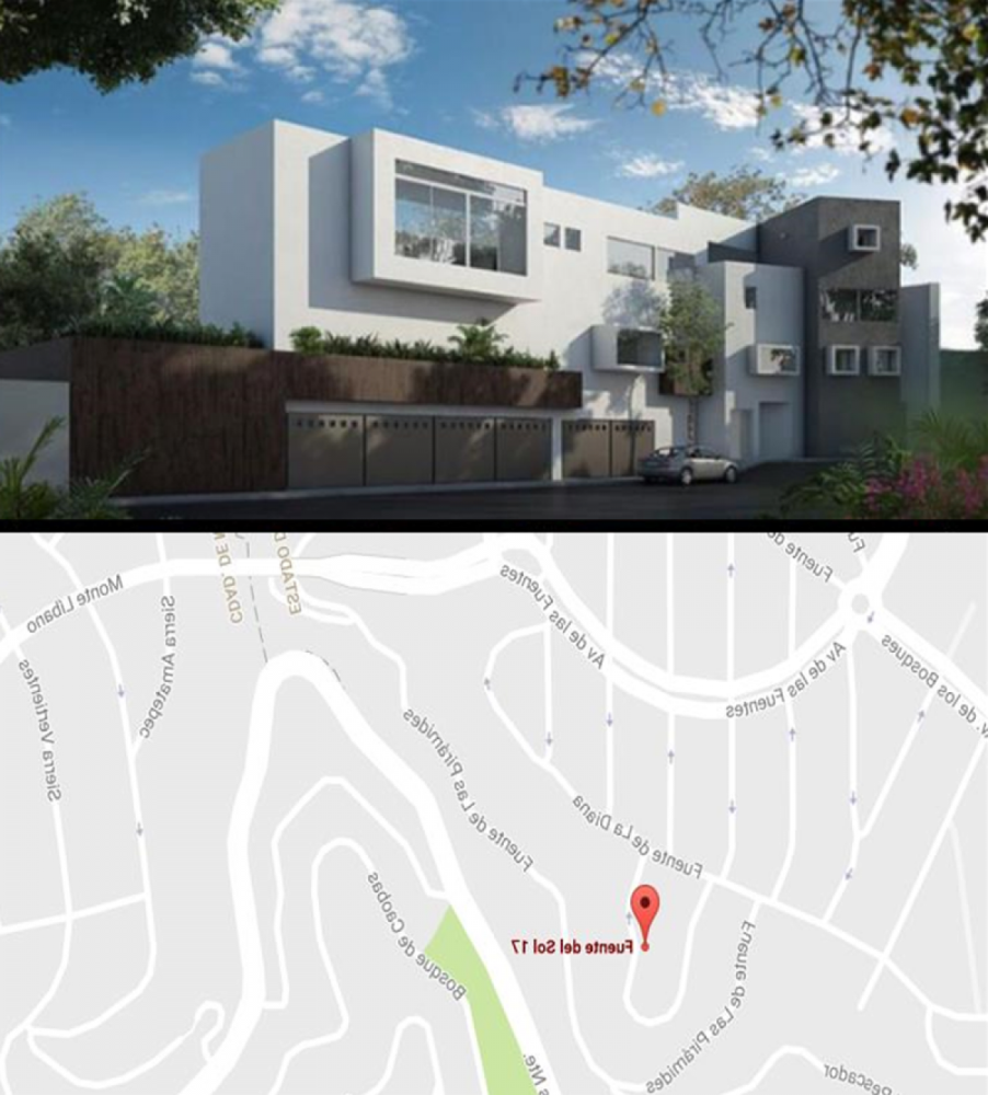 Apartamento T3 em Naucalpan de Juarez, Mexico N.º 224099