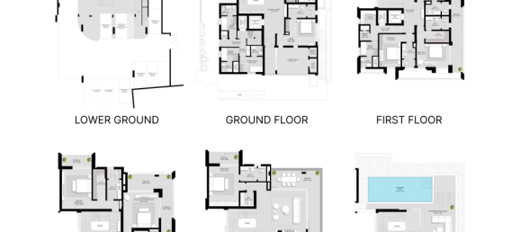 Villa de 5 dormitorios en Dubai, UAE No. 121250 13