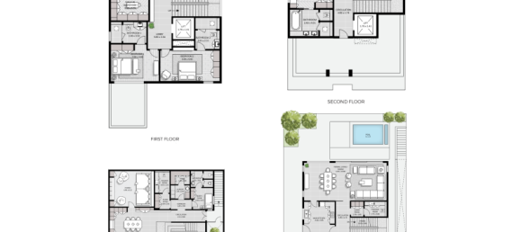 Villa de 5 dormitorios en Dubai, UAE No. 121250 11