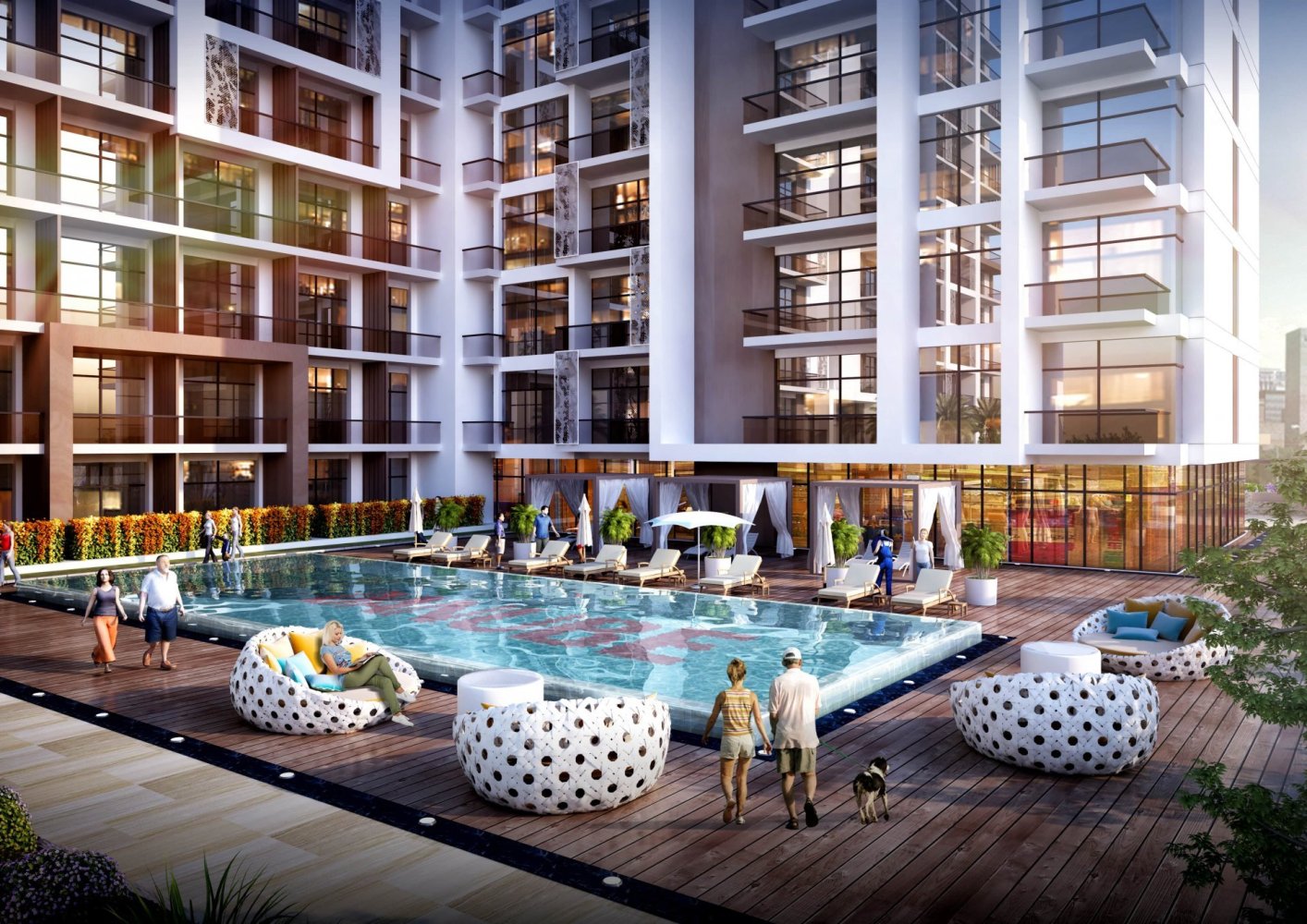 2 Schlafzimmer Wohnung in JEWELZ, Arjan, UAE, Nr. 59175