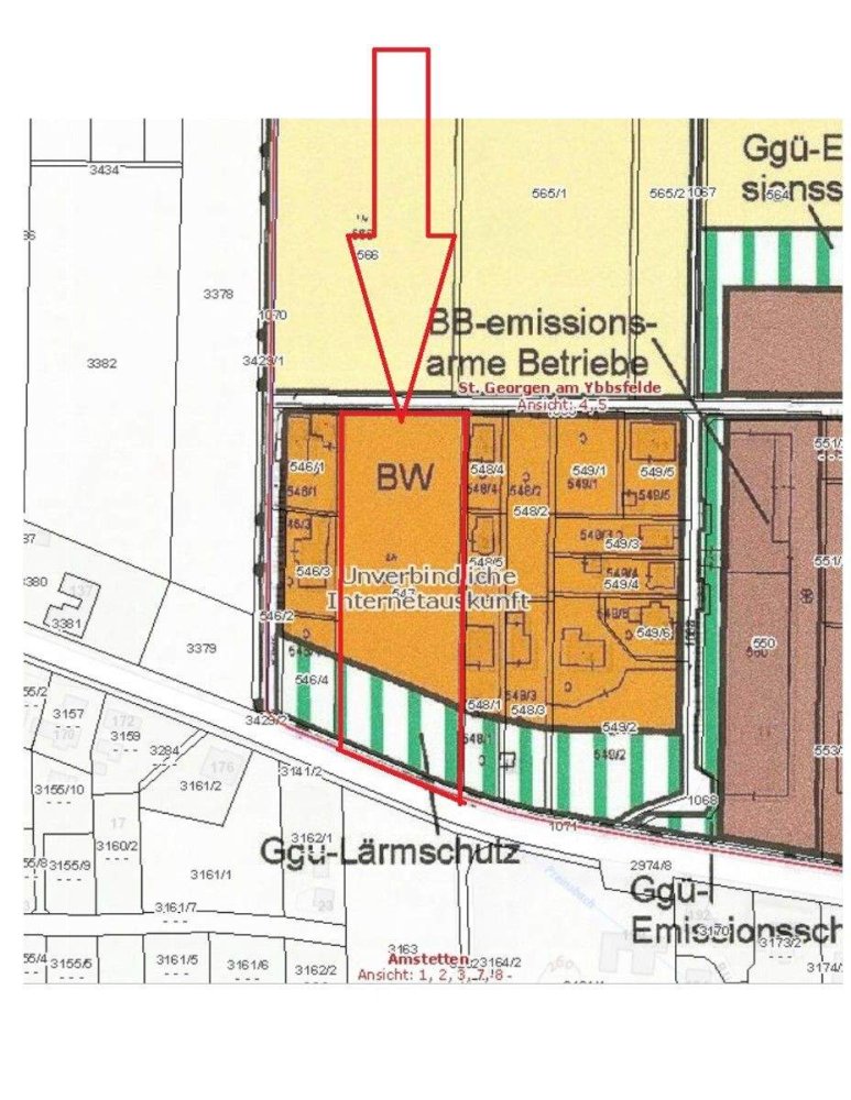  قطعة أرض في St. Georgen am Ybbsfelde, Austria رقم 246181