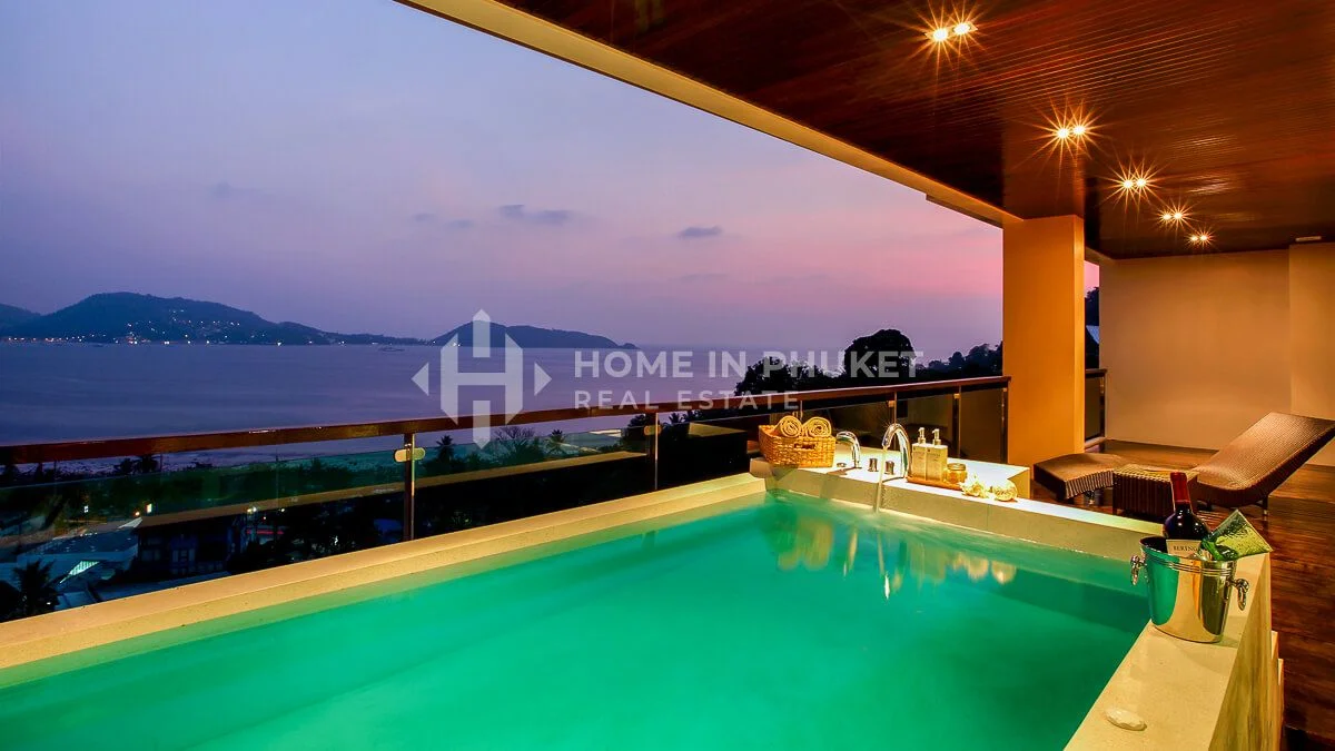 Apartamento com 1 quarto em condomínio em Patong, Thailand N.º 60570