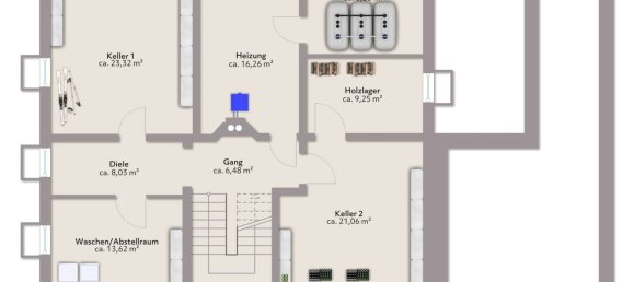 Дом с 4 комнатами в Эрдинг, Германия № 213129 12