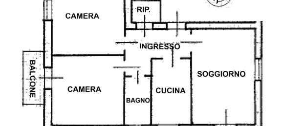 3 rooms Apartment in Rome, Italy No. 165454 26