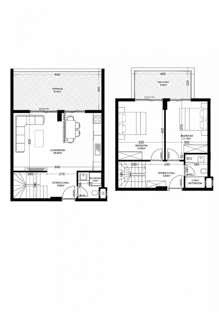 Apartment 2+1 in Yekta Golden Valley, Oba, Turkey No. 38019 1