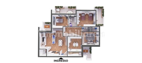 3 Schlafzimmer Wohnung in Bari, Italy, Nr. 43357 3