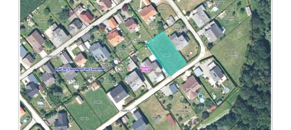 قطعة أرض في Bad St. Leonhard im Lavanttal, Austria رقم 117928 4