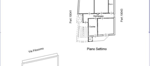 Apartamento de 3 divisões em Catania, Italy N.º 278344 7