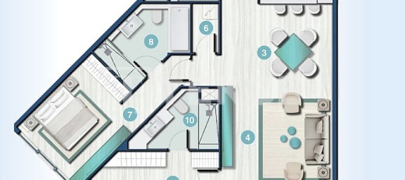 2 Schlafzimmer Wohnung in Ras Al Khaimah, UAE, Nr. 55743 17