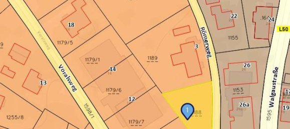 Grundstück in Röthis, Austria 729m², Nr. 230588 11