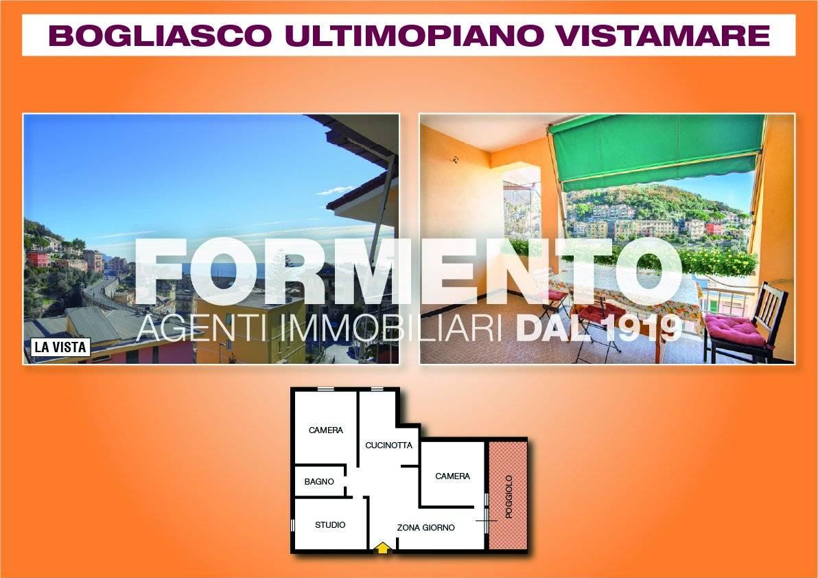 6غرفة شقة في Bogliasco, Italy رقم 29721