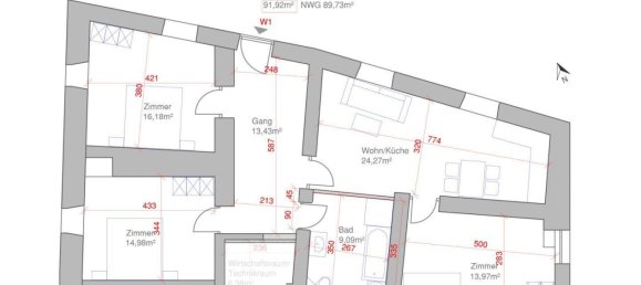 4-Zimmer Wohnung in Absam, Austria, Nr. 175507 10