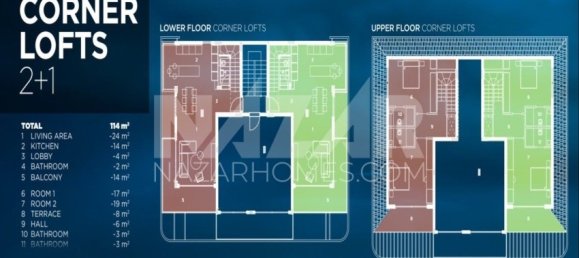 Apartment 1+1 in Alanya, Turkey No. 14412 20