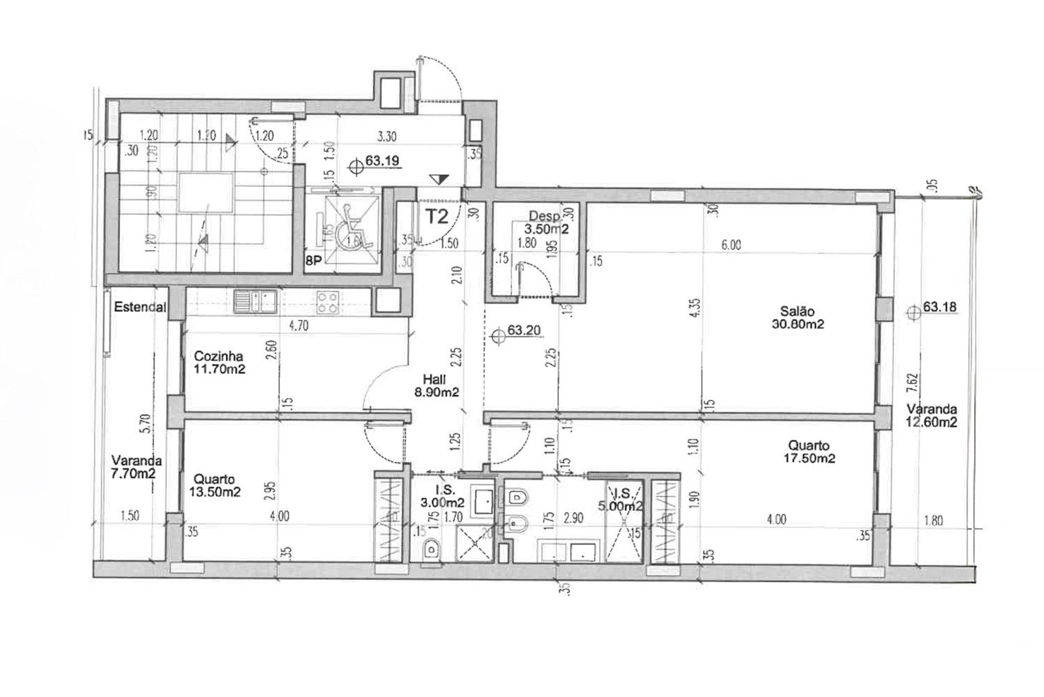 2 bedrooms Penthouse in Albufeira, Portugal No. 276586