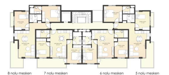 Apartment 2+1 in Alanya, Turkey No. 17079 16