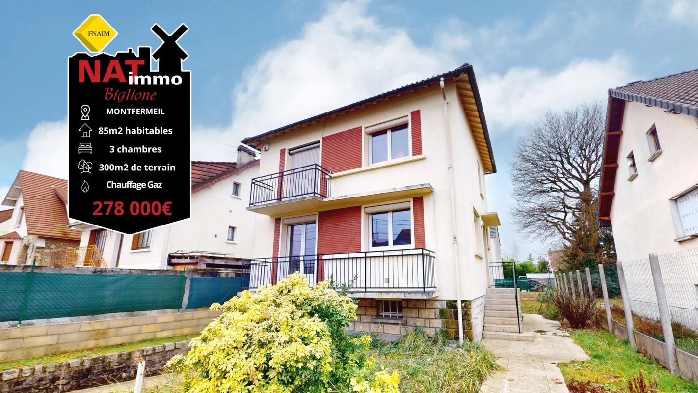 3 bedrooms House in Montfermeil, France No. 151343