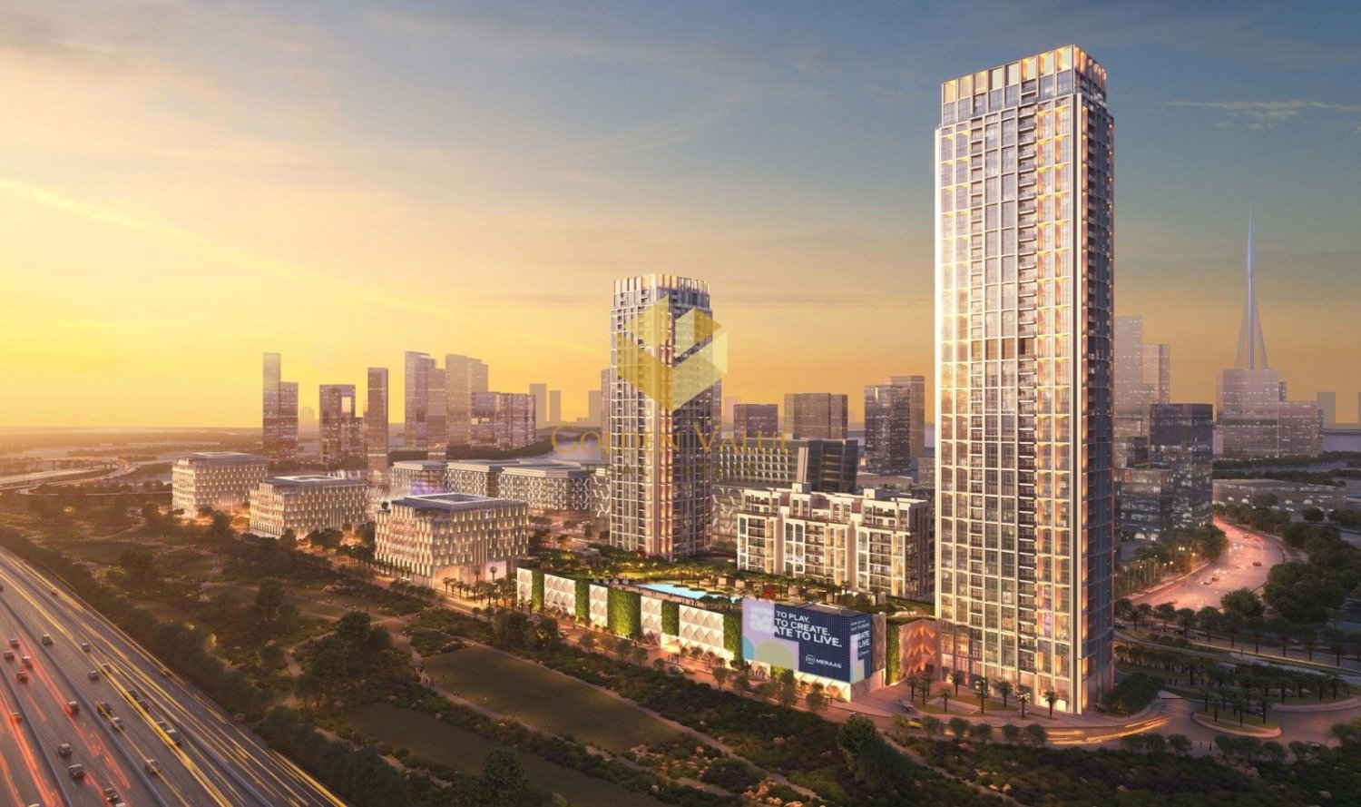 Apartamento T3 em Dubai Design District, UAE N.º 8762