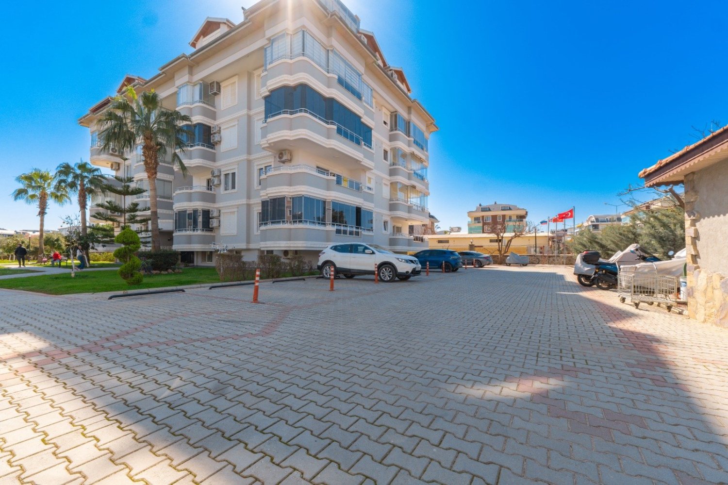 Apartamento de 3 habitaciónes en Oba, Turkey No. 105502