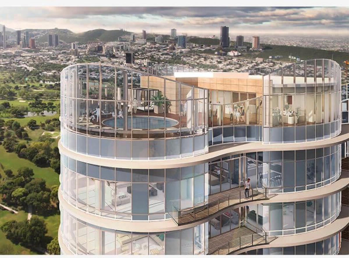 2 chambres Appartement à Nuevo Leon, Mexico No. 163586