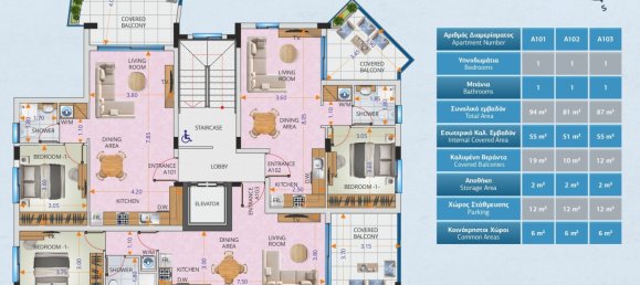 1 bedroom Apartment in Larnaca, Cyprus No. 3075 3